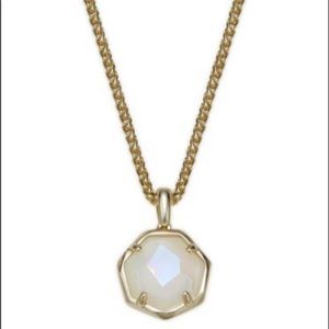 Kendra Scott Cynthia 14k Gold Plated Druzy Necklace 18inch